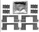 Borg & Beck Fitting Kit - Pads Part No -BBK1262