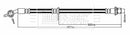 Borg & Beck Brake Hose Part No -BBH7269