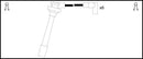 Lucas Ignition Lead Set - LUC4454