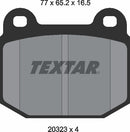 Textar Brake Pad Set - 2032303