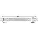 Borg & Beck Brake Hose Part No -BBH7126