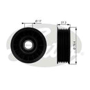 Gates DriveAlign Idler Pulley - T38009