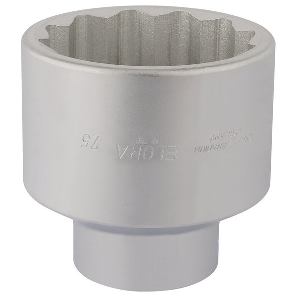 Elora Bi-Hexagon Socket, 1" Sq Dr, 75mm