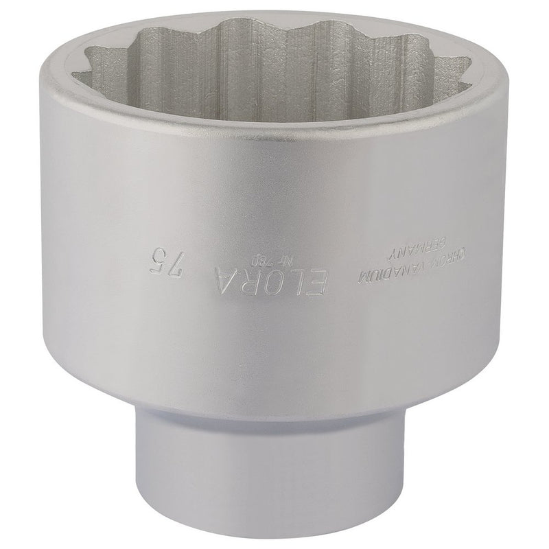 Elora Bi-Hexagon Socket, 1" Sq Dr, 75mm