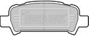 Borg & Beck Brake Pad Set - BBP1705