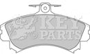 Key Parts Brake Pad Set -KBP1458