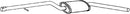 Klarius BM448L - Box With Centre Pipe  - Fits BMW 320 2.0d