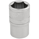 Draper Expert 17mm 6PT Socket 1/2 DR-Pckd - 16607