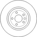 Disctech Brake Disc - Fits Citroën, Land rover - ABD3272 - Rear Axle