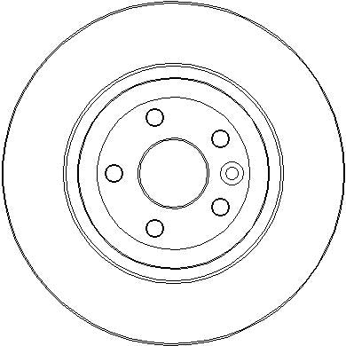 Disctech Brake Disc - Fits Citroën, Land rover - ABD3272 - Rear Axle