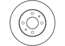 Disctech Brake Disc - Fits Nissan - ABD2921 - Front Axle