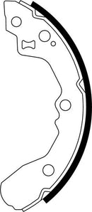 Mintex Brake Shoes fits -Kia MFR517 (also fits other vehicles)