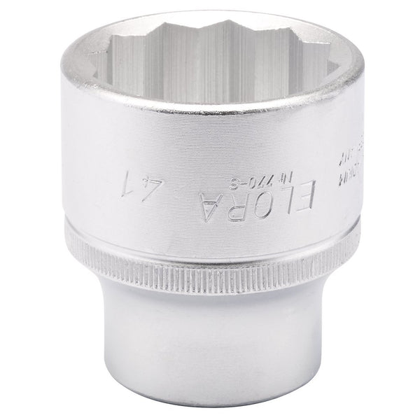 Elora Bi-Hexagon Socket, 3/4" Sq Dr, 41mm