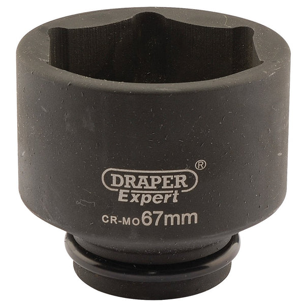 Expert HI-TORQ 6 Point Impact Socket, 3/4" Sq Dr, 67mm