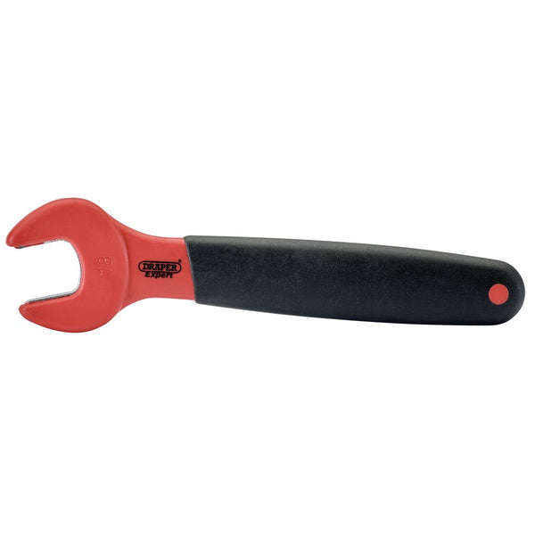 VDE Approved Fully Insulated Open End Spanner, 18mm