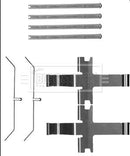 Borg & Beck Fitting Kit - Pads Part No -BBK1505