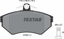 Textar Brake Pad Set - 2194502