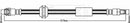 Borg & Beck Brake Hose Part No -BBH8654