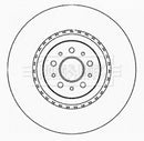 Borg & Beck Brake Disc Single Part No -BBD5802S