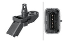 HELLA 6PP 009 400-341 Sensor, intake manifold pressure - 12V - 4-pin connector
