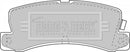 Borg & Beck Brake Pad Set -BBP1405