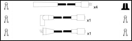 ElectroSpark Ignition Lead Set - OEK257