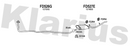 Klarius FD526G - Front Pipe  - Fits Ford Fiesta 1.0,1.1