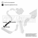 First Line Turbo Hose Part No -FTH1195