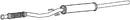 Klarius BM477V - Box With Centre Pipe  - Fits Mini Cooper 1.6