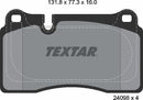 Textar Brake Pad Set - 2409803