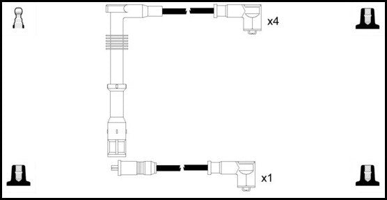 ElectroSpark Ignition Lead Set - OEK290