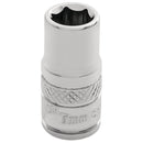Draper Expert 7MM HEX Socket 1/4  DR-Pckd - 32487