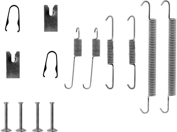 Textar Brake Shoe Fitting Kit - 97011200
