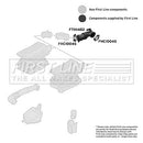 First Line Air Filter Hose Part No -FTH1482