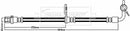 Borg & Beck Brake Hose Part No -BBH8203