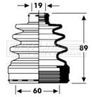 First Line Cv Joint Boot Kit Part No -FCB2795