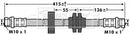 Borg & Beck Brake Hose Part No -BBH7172