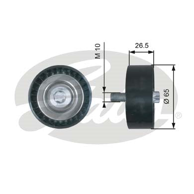 Gates DriveAlign Idler Pulley - T36464