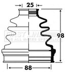 First Line Cv Joint Boot Kit Part No -FCB2849