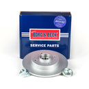 Borg & Beck Brake Disc Single  - BBD5808S fits Citroen C4 Peugeot 207,307 07-