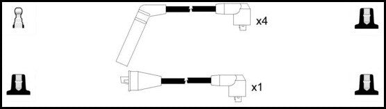 ElectroSpark Ignition Lead Set - OEK365