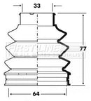 First Line Cv Joint Boot Kit Part No -FCB6095