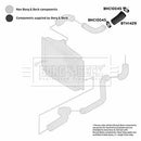 Borg & Beck Turbo Hose Part No -BTH1429