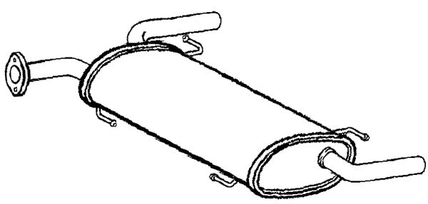 Klarius SZ178M - Box With Tail Pipe
