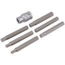 Draper Expert Metric Hex Bit Set&Holder 7PC - 83564