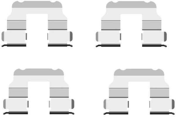 Mintex Brake Fitting Kit fits -Fiat MBA1690 (also fits other vehicles)