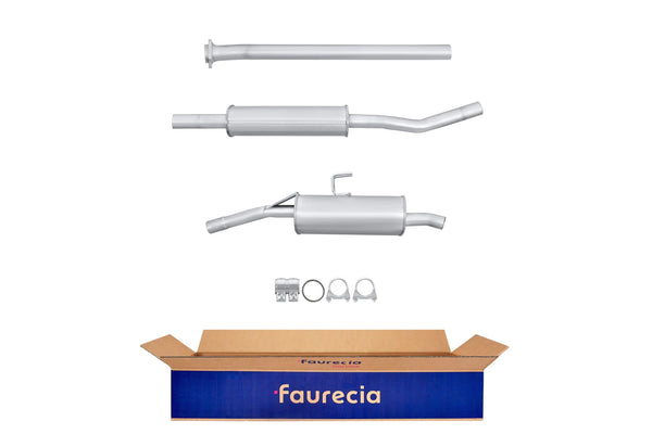 FAURECIA 8LD 366 035-851 Rear Muffler - Easy2Fit® Kit - fits TOYOTA HIACE IV