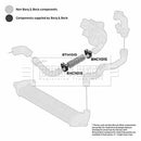 Borg & Beck Turbo Oil Hose Part No -BTH1010