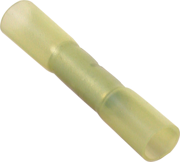 Yellow Heat Shrink Terminals (Adhesive Lined) - Butt Connectors - 205167 x10