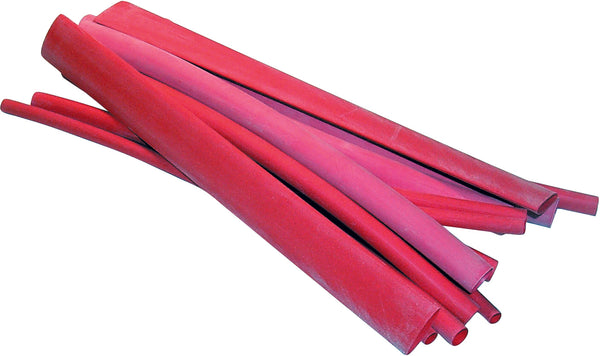 Heat Shrink Tubing - Red - 205256 x100